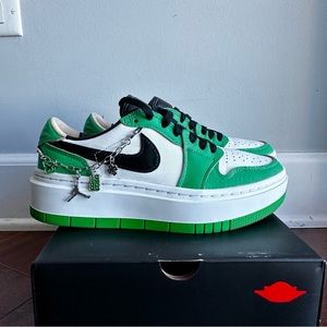 NIKE Air Jordan 1 Elevate Low SE Lucky Green Sz 6.5